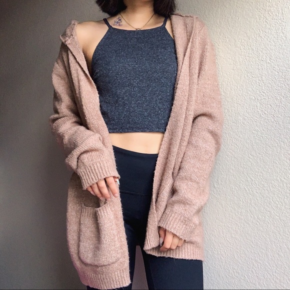 Love By Design Sweaters - Cozy Sweater Cardigan with Hoodie